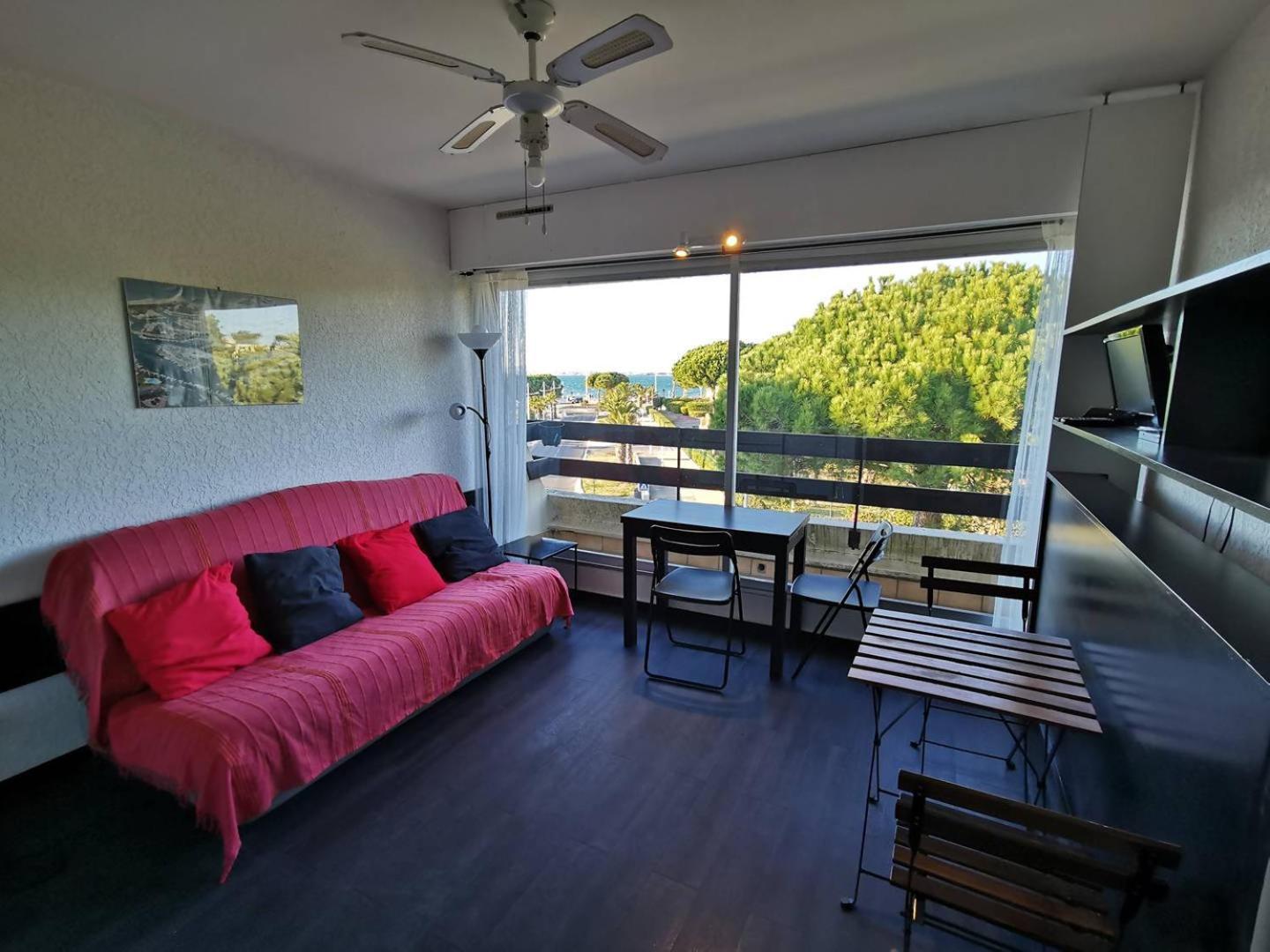 As21549 - Studio Lumineux Vue Mer Avec Piscine Et Parking Commun Le Grau-du-Roi Luaran gambar